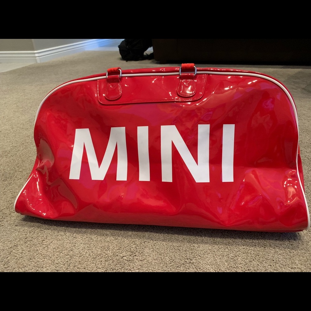 Patent Leather Mini Cooper Bag